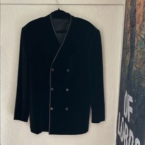 Thierry Mugler Black Double-Breasted Jacket